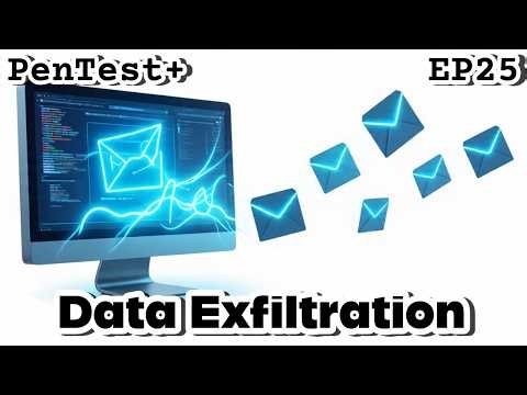 CompTIA PenTest+ EP.25 (PT0-003 2025) | Data Exfiltration & Staging | PenTest+ Exam Prep
