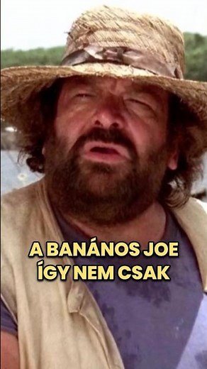 Egy film, ami Bud Spencer szívéből született 💛🎥🍌 #BanánosJoe #Bud Spencer #TerenceHill