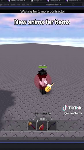 Making Asym Game: Roblox Asym Entity & Item Animations