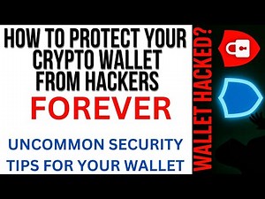 Crypto Wallet Security || DO THIS NOW OR LOSE YOUR COINS TO HACKERS