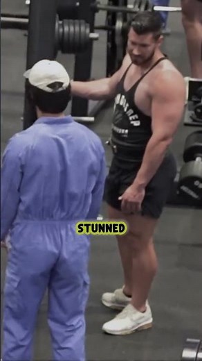 Massive Lifters Get Humbled by a Janitor