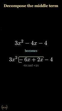 Why Is Factoring So Much Easier Like This? #math #factoring #shorts #testtips