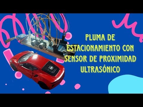 Proyecto #1 Pluma de estacionamiento con sensor de proximidad ultrasonico | proyectos con arduino