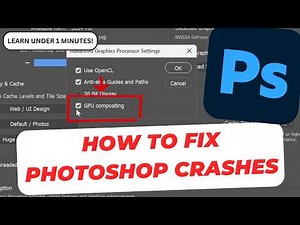 How To Fix Photoshop Crashing and Freezing Instantly on Windows