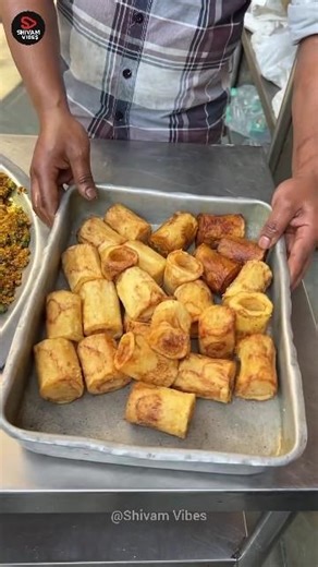 🥔💥Crispy Stuffed Potato Bombs – Street Food Magic!😋 #streetfood #potato