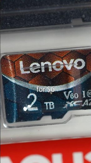 I bought a cheap 2TBmicro SD card…