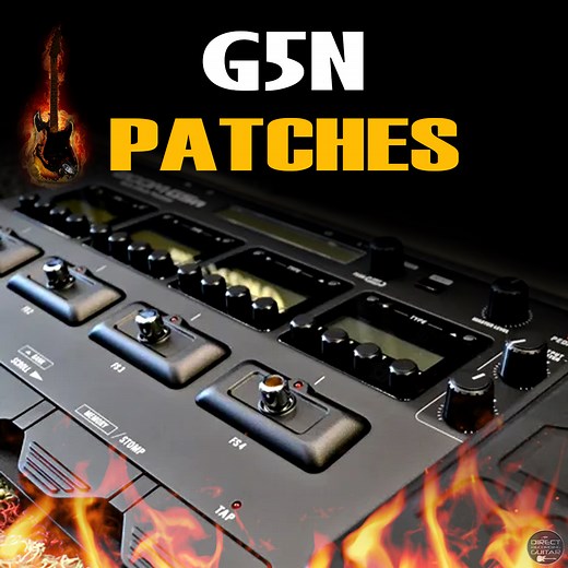 ZOOM G5N Patches .zptc files Guitar Presets