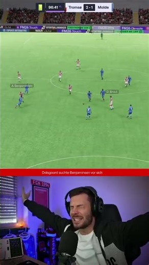 Debüttreffer im Pokal-Halbfinale! 🤯 #FootballManager #FM26