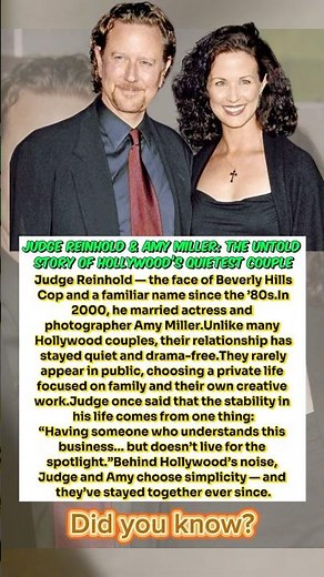 Judge Reinhold & Amy Miller: The Untold Story of Hollywood’s Quietest Couple