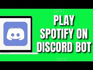 How To Play Spotify On discord Bot (Quick & Easy 2023)