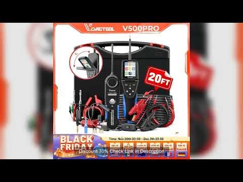 VDIAGTOOL V500PRO 2-in-1 Automotive Power Probe Tool with Multimeter/Oscilloscope/Injector Test 9-30