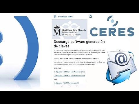 Como descargar e instalar el configurador FNMT CERES software generador de claves