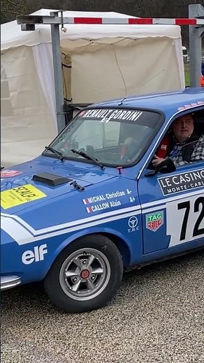 Renault 12 Gordini - Monte Carlo Historique 2025