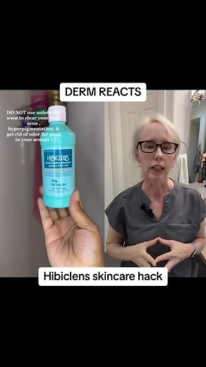 Let's talk #hibiclen as an acne treatment #hibiclenacne #hibiclenhack #derm #fyp #dermhack