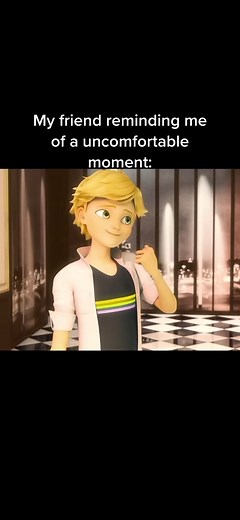 Adrien and Marinette Kiss: Funny Moment with Friends