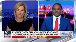 52K views · 1.2K reactions | I spoke with The Ingraham Angle last night on Fox News about the motion we filed to represent Kentuckians and protect their constitutional right to travel from infringement by the Governor’s travel ban. Watch the full interview here: | Attorney General Daniel Cameron - 2019-2023 | Facebook
