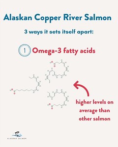 What are THREE ways Alaskan Copper River Salmon sets itself apart...