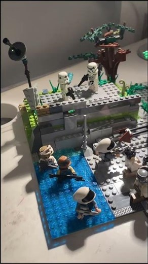 Battle on Scarif MOC || Lego StarWars Rogue One || #legostarwars