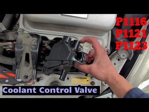 Toyota Prius - Coolant Control Valve (p1116, p1121, p1123)
