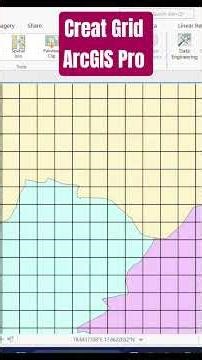 Create #grid in #arcgis #pro #gisintelugu #map #geographicinformationsystem #education #gis #geo