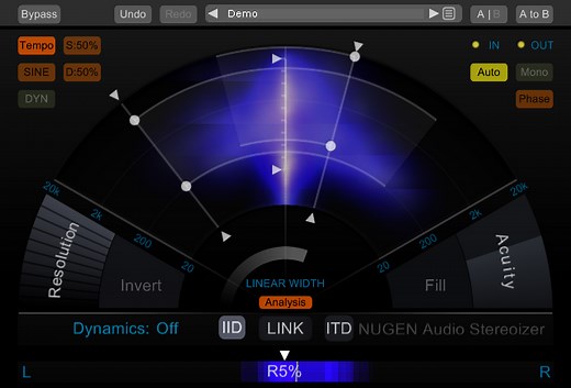 Stereoizer by NUGEN Audio - Imaging Plugin VST3 Audio Unit AAX