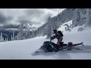 Snowmobiling Deep Powder in Sicamous BC