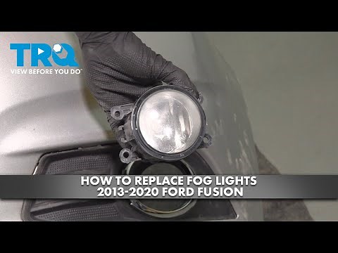 How to Replace Fog Lights 2013-2020 Ford Fusion