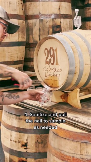 The key to quality barrel-aged brews? Sampling! Watch to learn how to sample from your barrels with a Vinnie nail. #MidwestBarrelCo #BarrelTipTuesday #whiskeybarrel #barrelagedbeer #barrelagedmead #homebrewing #homebrewer #brewing #mead
