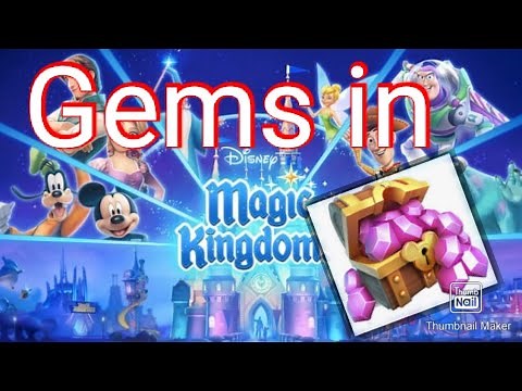9 ways to get gems in game in Disney Magic kingdoms