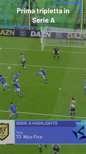 PRIMA TRIPLETTA in SERIE A – Carriera Nico Fico #football #calcio #gameplay