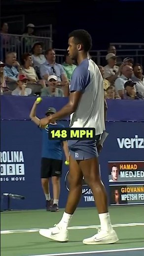 Mpetshi Perricard Hits 5 Fastest Serves In Winston-Salem History!