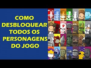 Castle Crashers Remastered - Como Liberar todos os personagens? - Como Desbloquear os personagens?