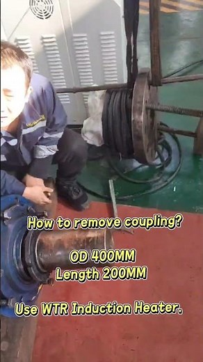 How to remove coupling from shaft