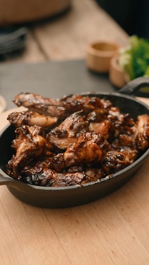 The ultimate BBQ chicken wings challenge coming soon🍗 Stay tuned for episode one 👀 #bbq #recipes #food #viralreels #funny #challenge #funnyvideos | Onlyslaggin