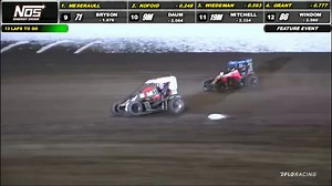 5.9K views · 414 reactions | 3 Years Runnin'. ‍♂️ Since the series debut at Tri-State Speedway- "The Class Track" in 1969, no driver has won more than ☝️ USAC NOS Energy Drink National Midget feature there. Except ☝️. Thomas Meseraull has won 3 years in a row at The Class Track. This Saturday night, October 8, he looks to add win #4 in Haubstadt, Indiana. AMSOIL INC. | #GSPnorthamerica | Cook Out | FloRacing | USAC Racing | Facebook