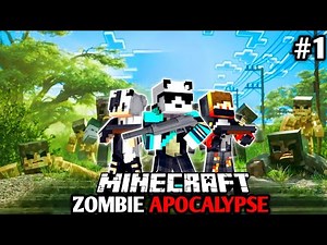 ZOMBIE APOCALYPSE Minecraft :Movie | Ep.1