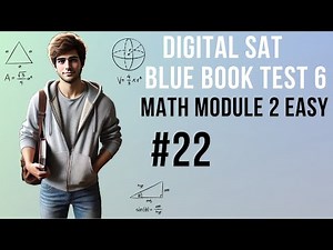 Question 22, Math Module 2 Easy, SAT Bluebook Test 6 – SAT Prep