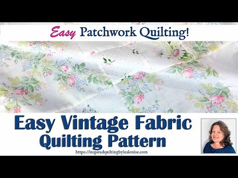 Easy Quilt Patterns_Patchwork Quilt Tutorial_Quilting for Beginners_Baby Quilt Pattern_Free Pattern