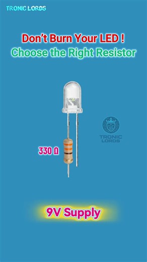 One LED, All Voltages! ⚡ 5V, 9V, 12V, 24V & 230V Resistor Guide
