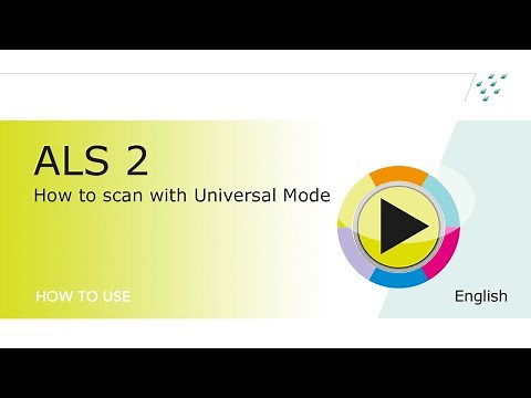 ALS 2: How to scan with Universal Mode
