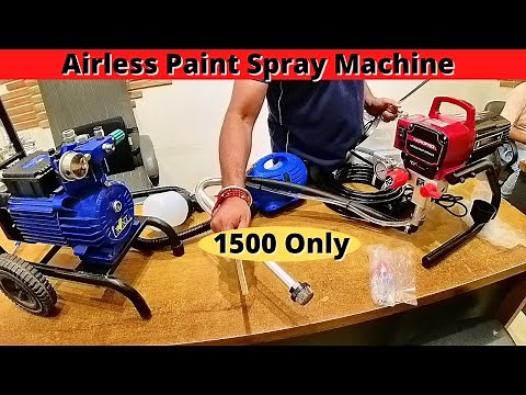 best airless paint Machine | airless paint sprayers | AIRLESS SPRAY PAINT GUN | PAINTING TOOLS