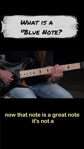 How to Use "The Blues Note" in a Pentatonic Scale #pentatonicscale #guitarlesson