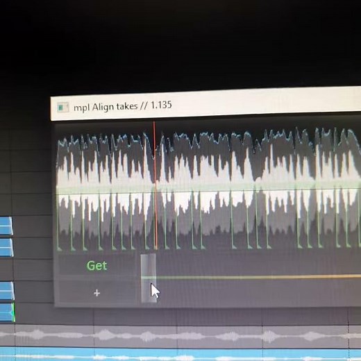 Align vocals like in VocAlign for FREE! | Align Takes Lua Script for Reaper | #shorts