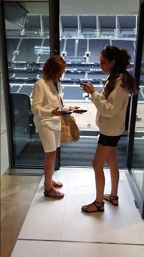 Tottenham Hotspur Stadium VIP Box. One of the most beautiful stadiums in the world