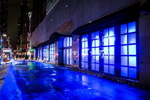 Shuttered Downtown Brooklyn Macy's becomes pulsing light installation