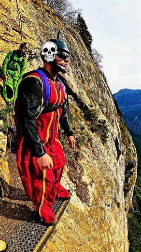 Extreme Sports Skill #paragliding #basejumping