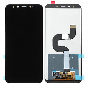 LCD with Touch Screen for Xiaomi Mi A2  - Black (display glass combo folder)