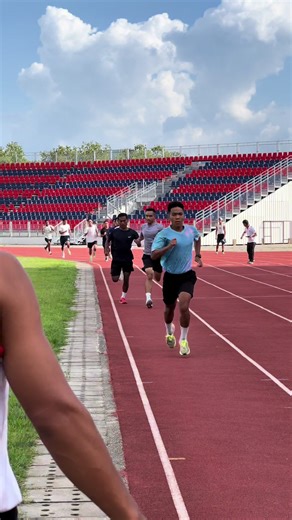 Weekly Physical Test at Army Training Center