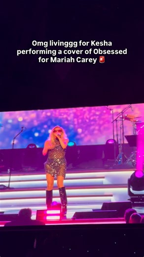 Kesha performs cover of Obsessed by Mariah Carey at 2026 MusiCares event #kesha #obsessedmariahcarey #mariahcarey #mariahcareychallenge | Tomás Antonio Mier
