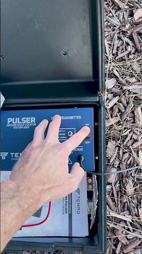 ALWAYS do this with your Ground Fault Locator